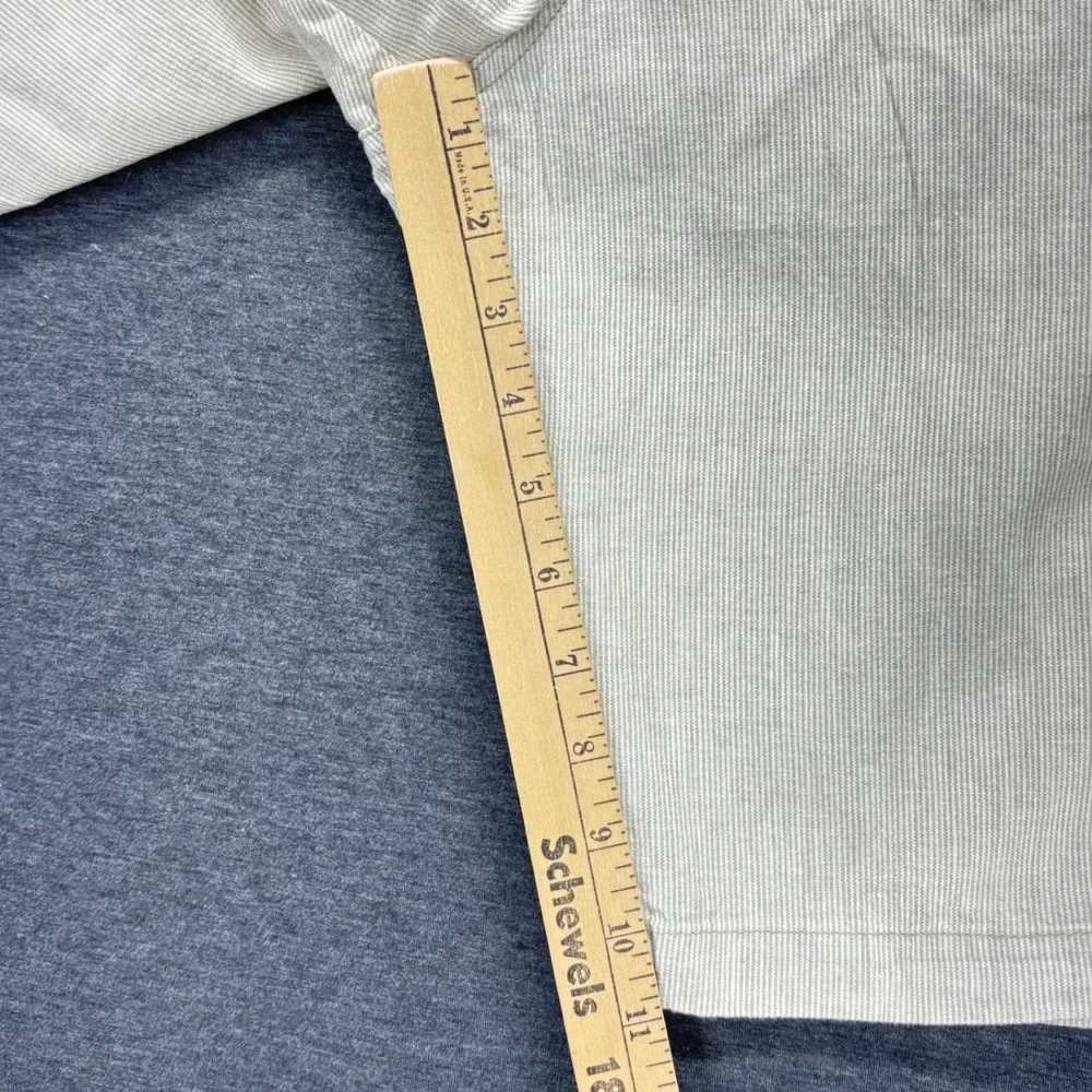 Tommy Bahama Shorts Mens 44 Linen Cotton Striped Casual‎ 11in Inseam Beige Beach